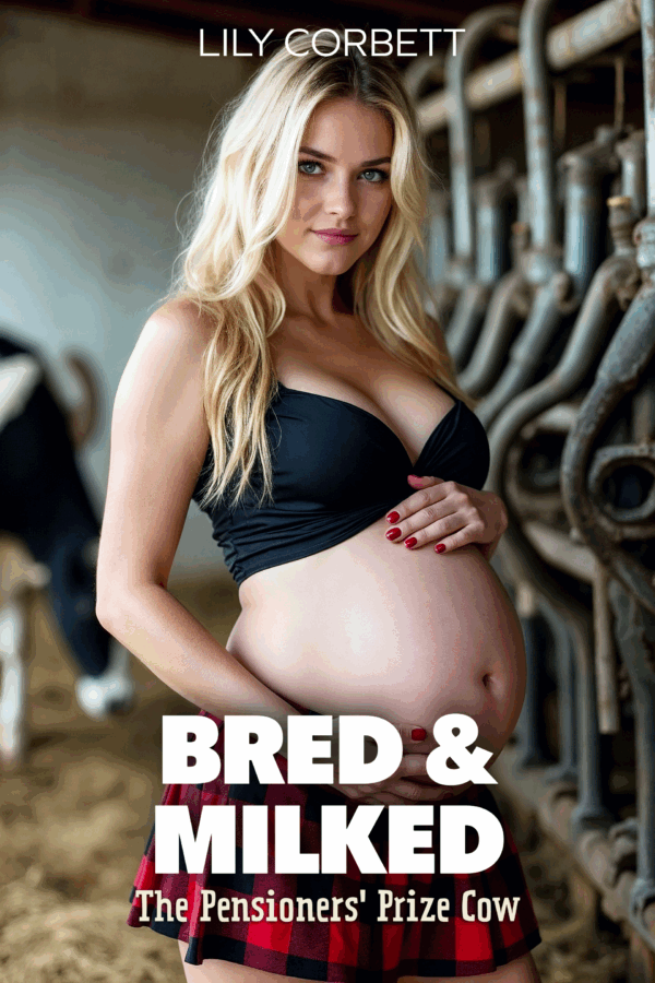 Bred & Milked - hucow age gap erotica cover