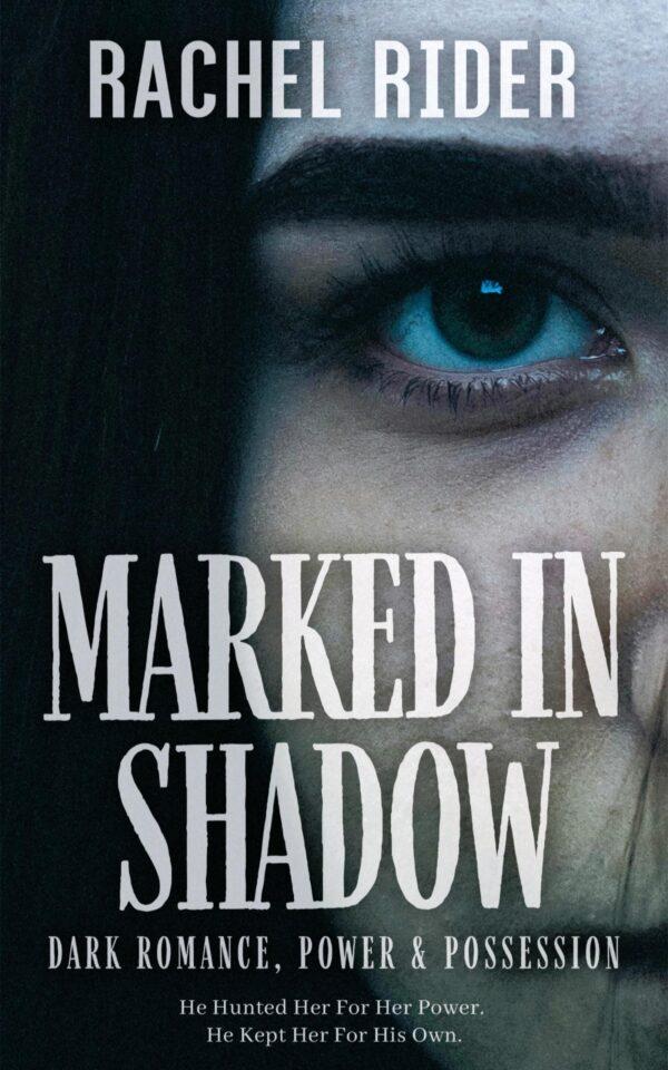 marked in shadow - dark romance cover