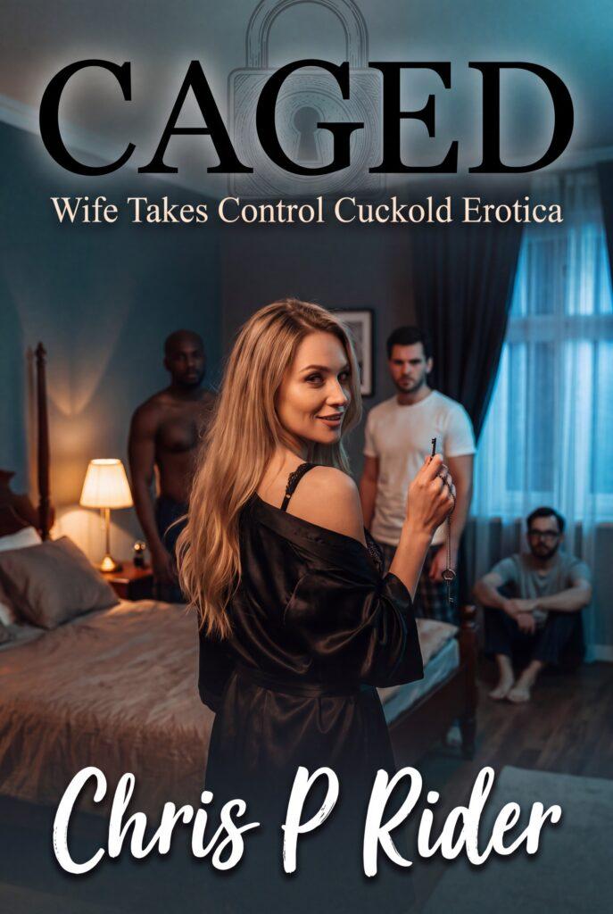 caged - British cuckold chastity erotica cover