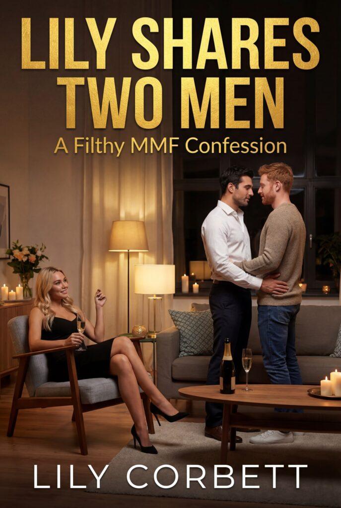 lily shares two men MMF bisexual erotica