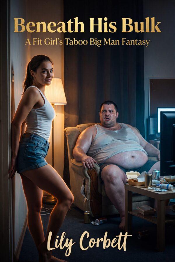 beneath his bulk taboo sweaty size worship erotica