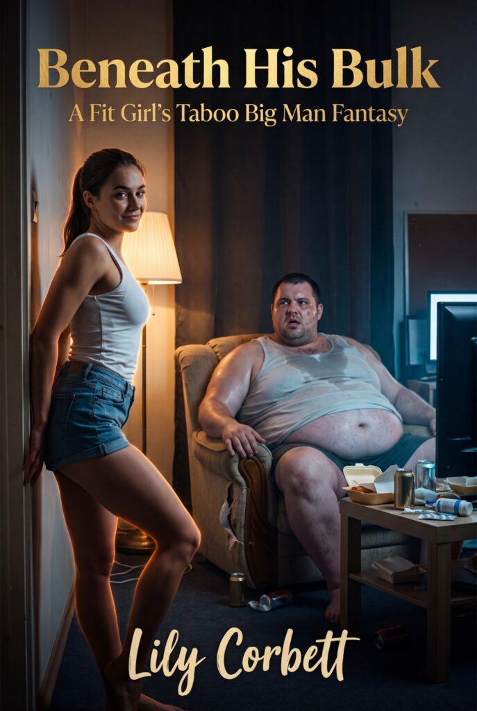 beneath his bulk taboo sweaty size worship erotica